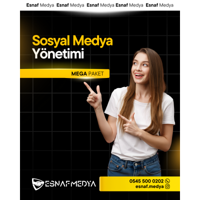 İnstagram Sosyal Medya Yönetimi Mega Paket