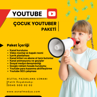 Youtube Çocuk Kanalı Yönetimi